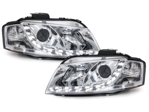 -FARURI DAYLINE AUDI A3 8P FUNDAL CROM -COD SWA11LGX -FARURI DAYLINE AUDI A3 8P FUNDAL CROM -COD SWA11LGX